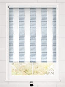 Splash Blackout Ceramic Stripe Med Blue