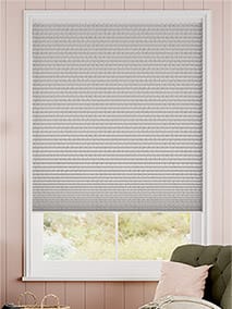 DuoShade Cordless Strie Soft Grey