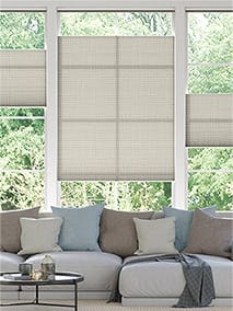 DuoLight Top Down/Bottom Up Mosaic Warm Grey