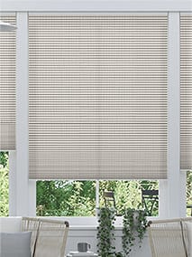 DuoShade Cordless Mosaic Warm Grey