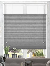 DuoShade Top Down/Bottom Up Grey Weave