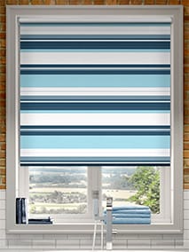 Splash Blackout Letterbox Blue