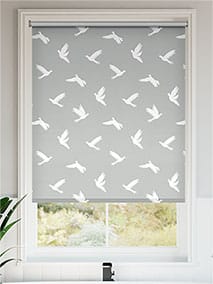 Splash Blackout Paper Doves Silver