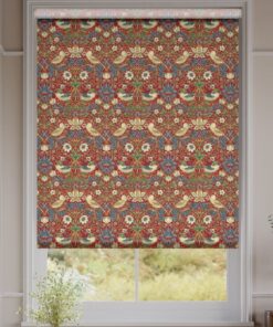 William Morris Strawberry Thief Harissa Red