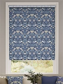 William Morris Strawberry Thief Indigo Blue